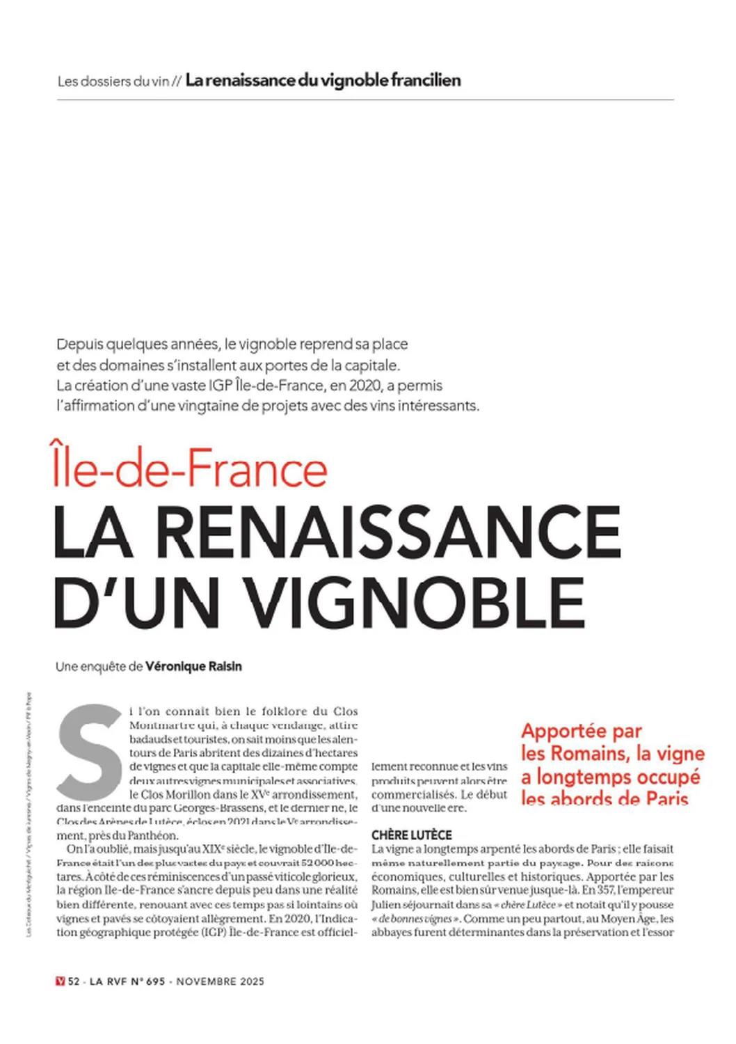 Renaissance Vignoble